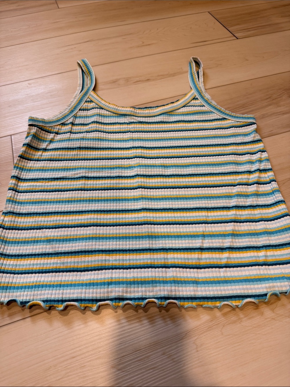 FarWest Tank Top with Feminine Hem